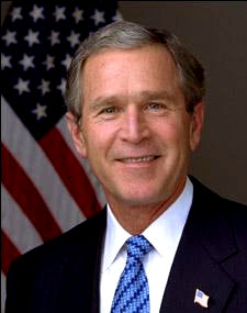 George Bush psicologia del colore