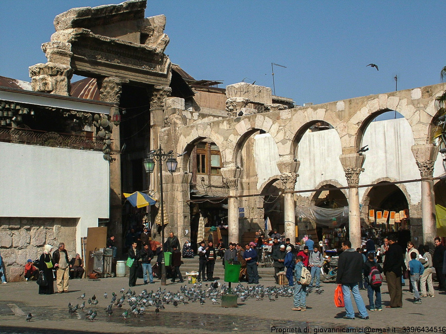 Damasco-porta occidentale del tempio di Giove