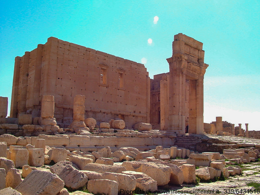 Palmira-tempio di Bel