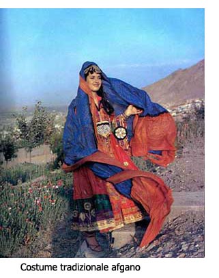costume tradizionale afgano